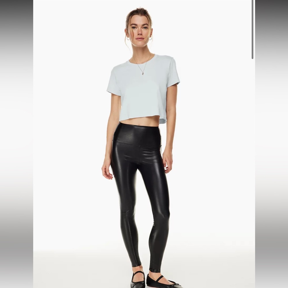 Wilfred Free Daria Vegan Leather Pants • Size XS • Aritzia